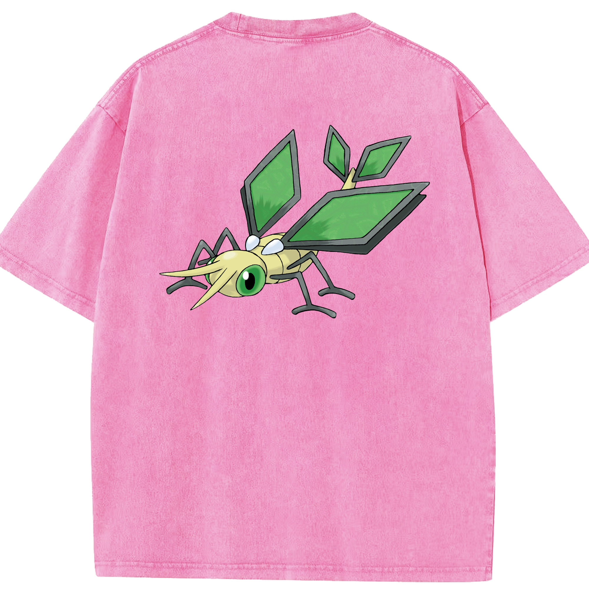 （画像用） ポケットモンスター Pokémon 綿100% ヴィンテージ風 半袖Tシャツ（背面プリント）